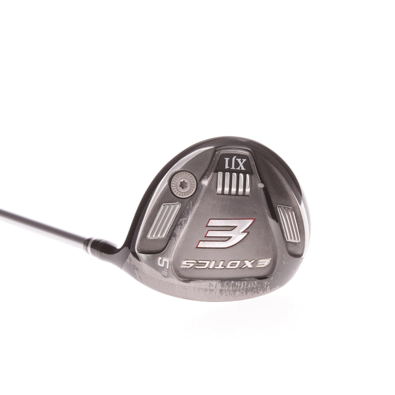 Tour Edge XJ1 Graphite Mens Right Hand Fairway 5 Wood 18 Degree Regular - Fujikura Air Speeder