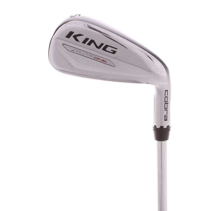 Cobra King Utility One Mens Right Hand Steel 5 Iron 25.5 Degree Extra Stiff - NS Pro Modus Tour 120