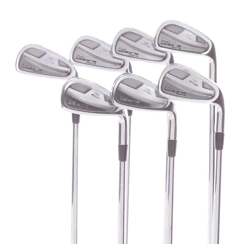 Cobra Pro CB Steel Mens Right Hand Irons 4-PW Regular - Project X 5.5