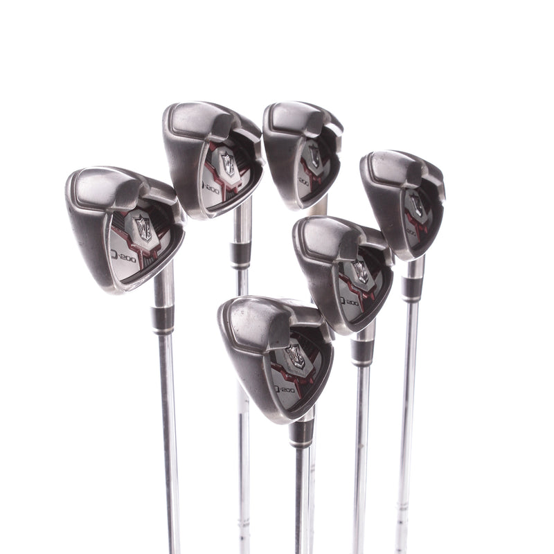 Wilson Staff D200 Steel Mens Right Hand Irons 5-PW Uniflex - Wilson Staff SL 85 True Temper Uniflex