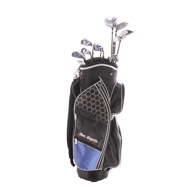 Ben Sayers M8 Graphite Men's Right Hand Driver,3 Wood 5 Wood 4Hybrid 5-SW Plus Cart Bag Regular - Ben Sayers