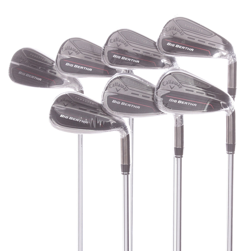 Callaway Big Bertha 2023 brand new Steel Mens Right Hand Irons 5-SW Regular - True Temper Elevate 85