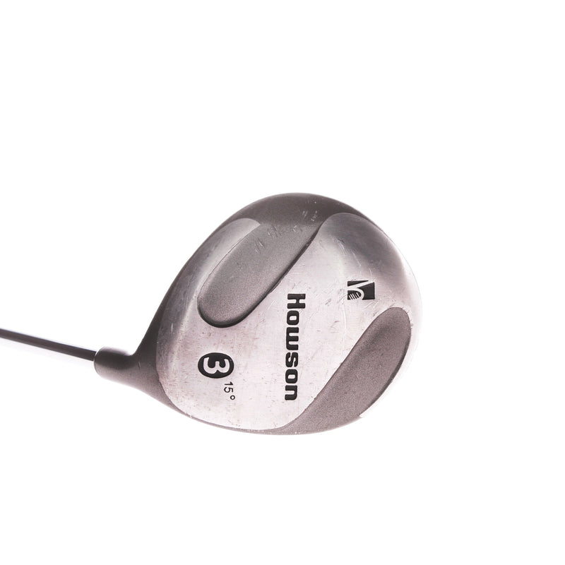 Howson Howson Steel Mens Right Hand Fairway 3 Wood 15 Degree Regular - True Temper