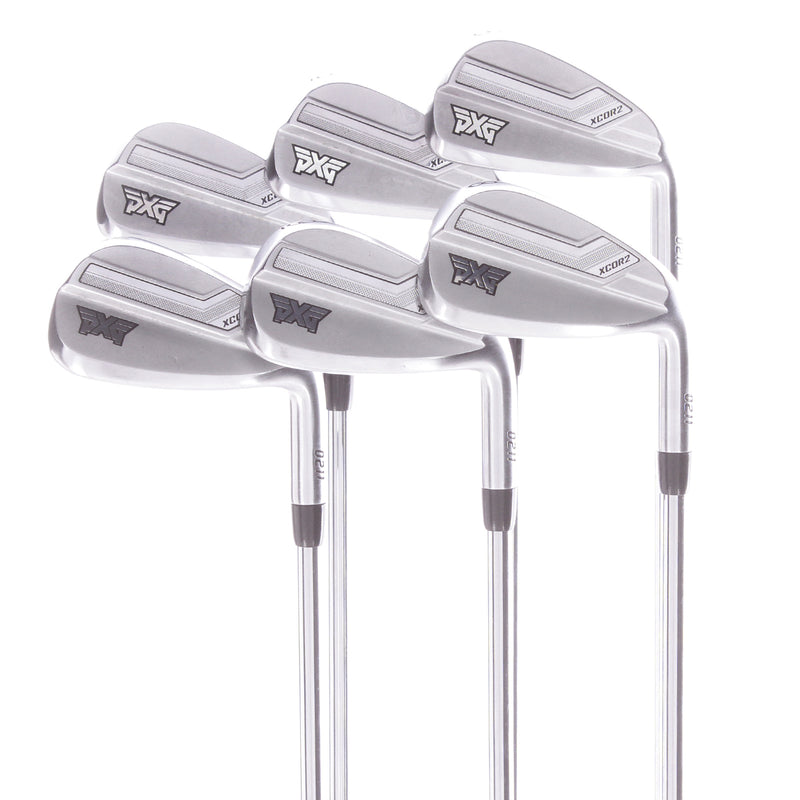 PXG 0211 XCOR2 Steel Mens Right Hand Irons 5-PW Stiff - True Temper Elevate Tour