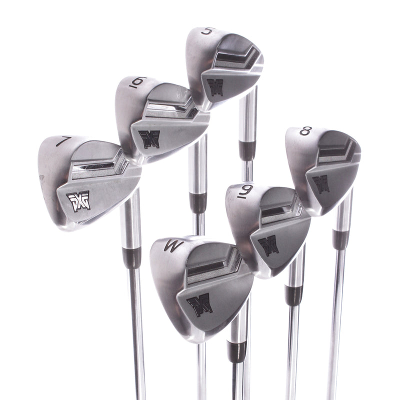 PXG 0211 XCOR2 Steel Mens Right Hand Irons 5-PW Stiff - True Temper Elevate Tour