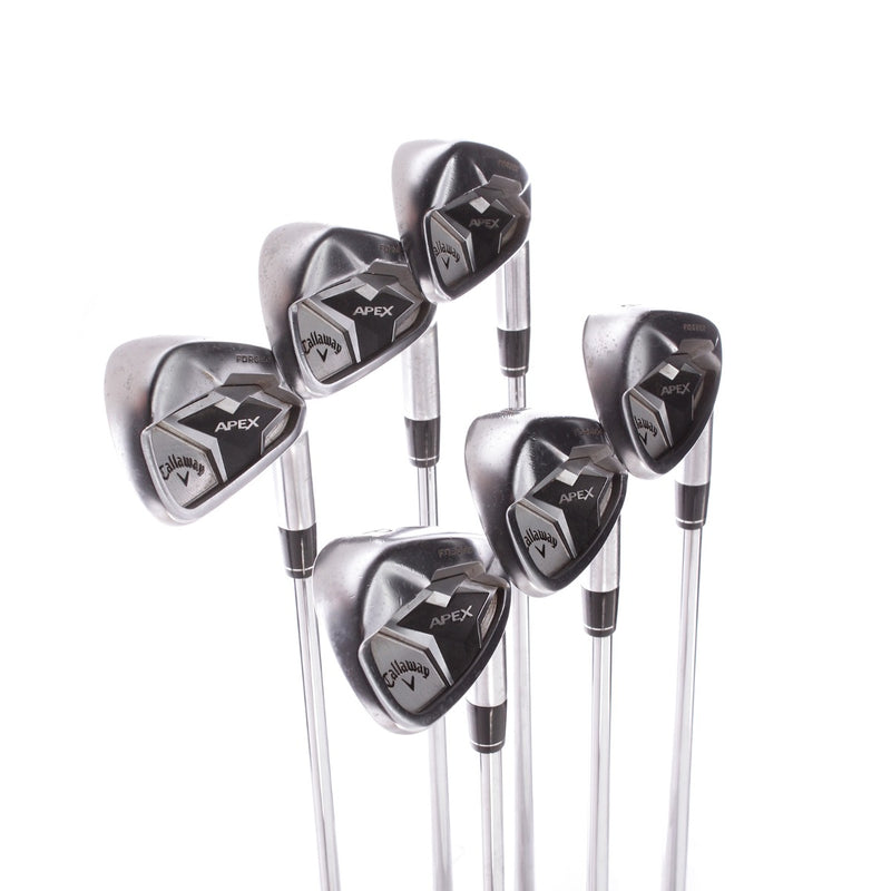 Callaway Apex CF19 Steel Mens Right Hand Irons 5-PW Extra Stiff - True Temper XP105 ST15 X100