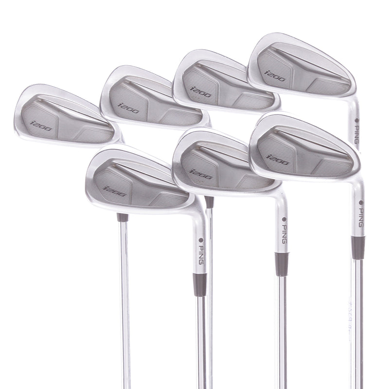 Ping I200 Steel Men's Right Hand Irons 4-PW Black Dot Regular - KBS Tour 110