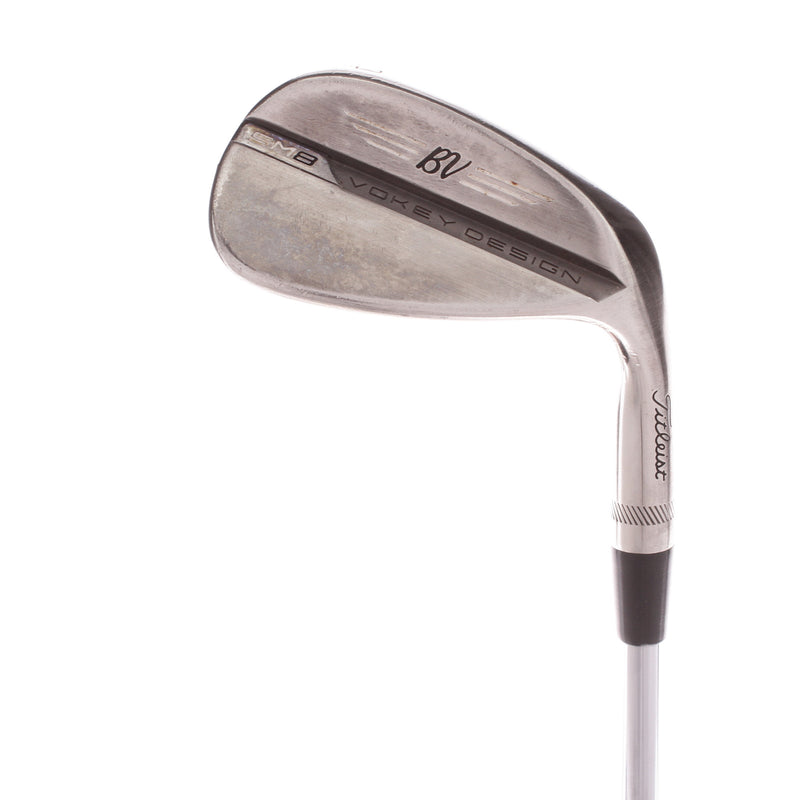 Titleist Vokey SM8 Tour Chrome F-Grind Steel Men's Right Hand Gap Wedge 50 Degree 12 Bounce Wedge - BV Design