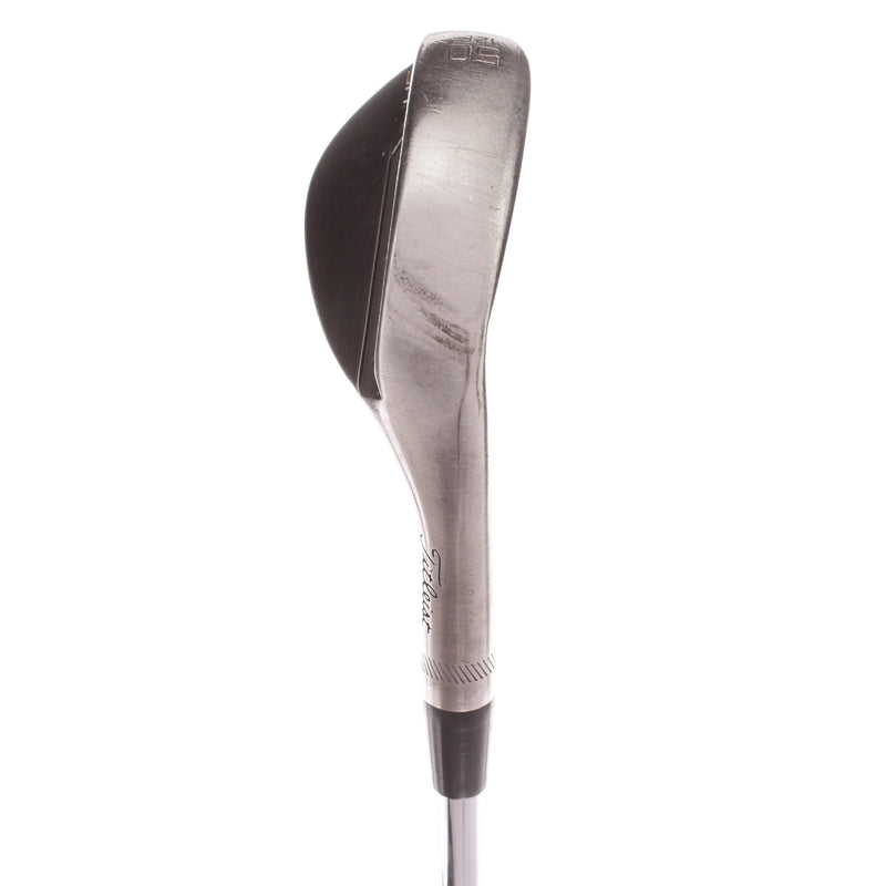 Titleist Vokey SM8 Tour Chrome F-Grind Steel Men's Right Hand Gap Wedge 50 Degree 12 Bounce Wedge - BV Design