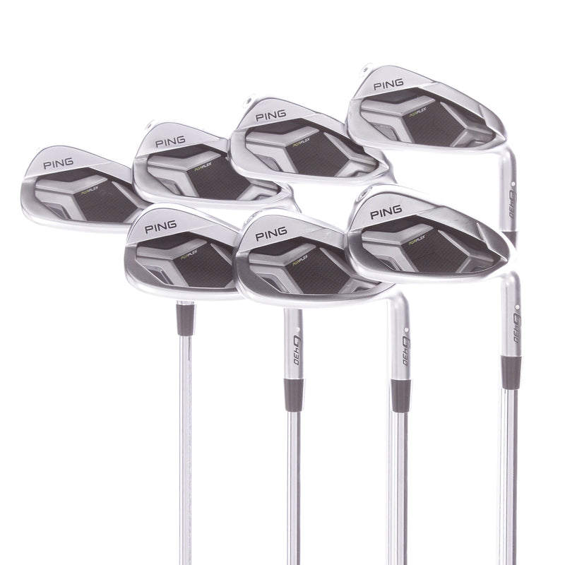 Ping G430 Steel Mens Right Hand Irons 5-GW White Dot Stiff - Ping AWT 2.0