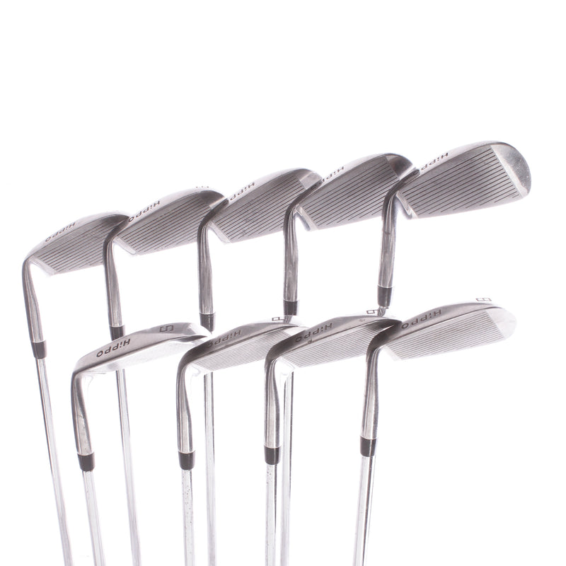 Hippo Aliss Steel Mens Right Hand Irons 3-SW Regular - Hippo True Temper