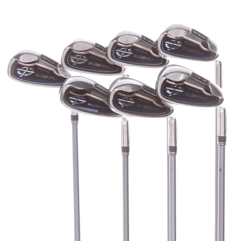 Tour Eagle Bazooka Geomax 2 Graphite Ladies Right Hand Irons 5-SW Ladies - Grafalloy Bazooka Geo Max 60g