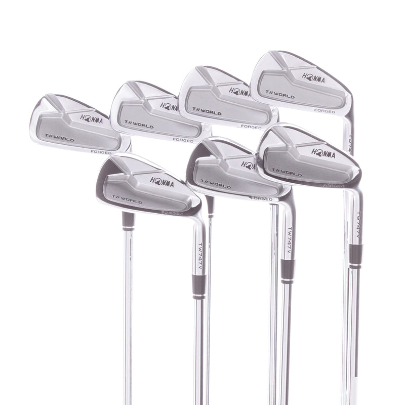 Honma TW747V Steel Men's Right Hand Irons 4-10 Stiff - N.S.Pro Modus 3