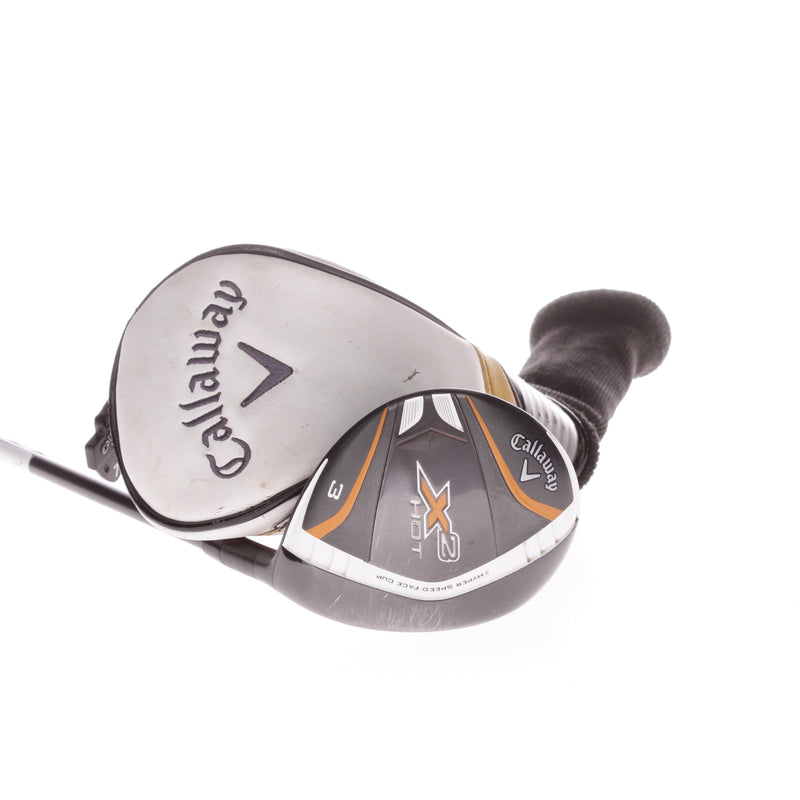 Callaway X2 Hot Graphite Mens Right Hand Fairway 3 Wood 15 Degree Senior - Aldila Tour