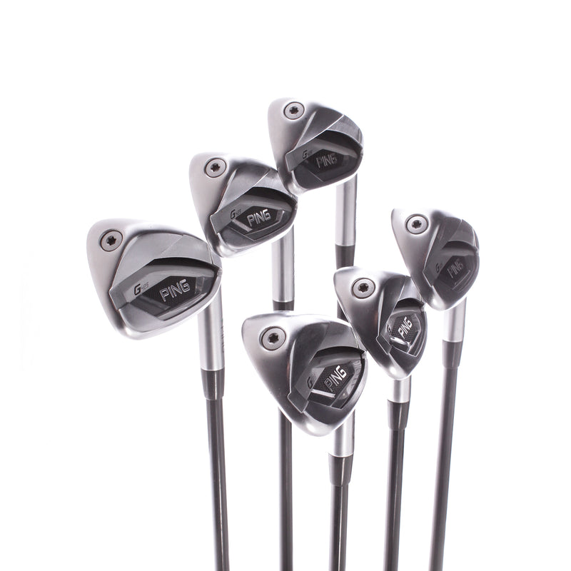 Ping G425 Graphite Men's Right Hand Irons 6-PW+UW Green Dot Regular - Alta Distanza 40