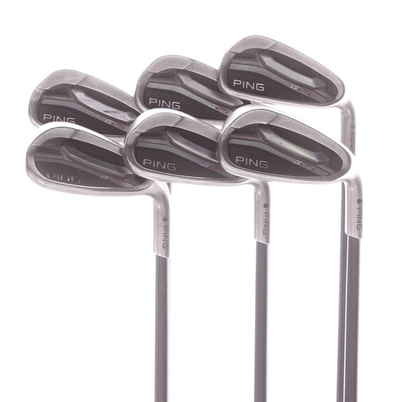 Ping G25 Graphite Men's Right Hand Irons 6-SW Black Dot Regular - Ping TFC 189