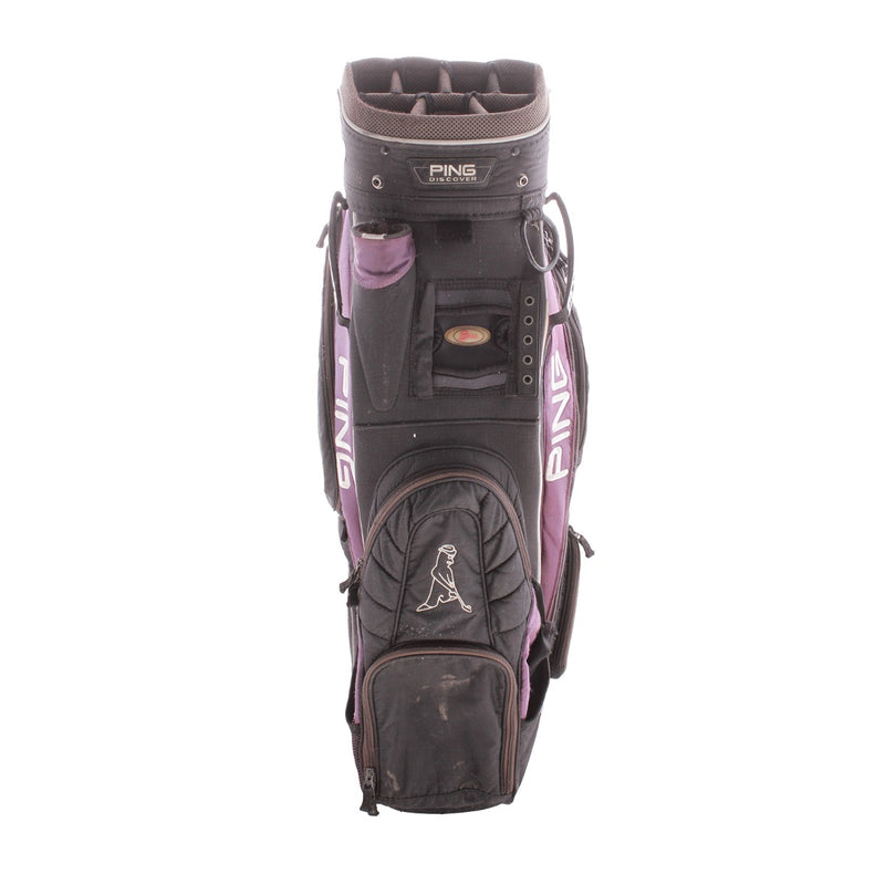 Ping Discover Second Hand Cart Bag - Black/Grape