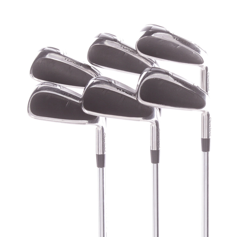 Cleveland HB Turbo Steel Mens Right Hand Irons 5-PW Regular - True Temper Dynamic Gold R300