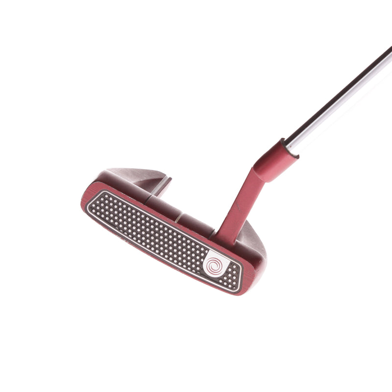 Odyssey O-Works V-Line Fang Red CH Men's Right Hand Putter 35 Inches - Super Stroke