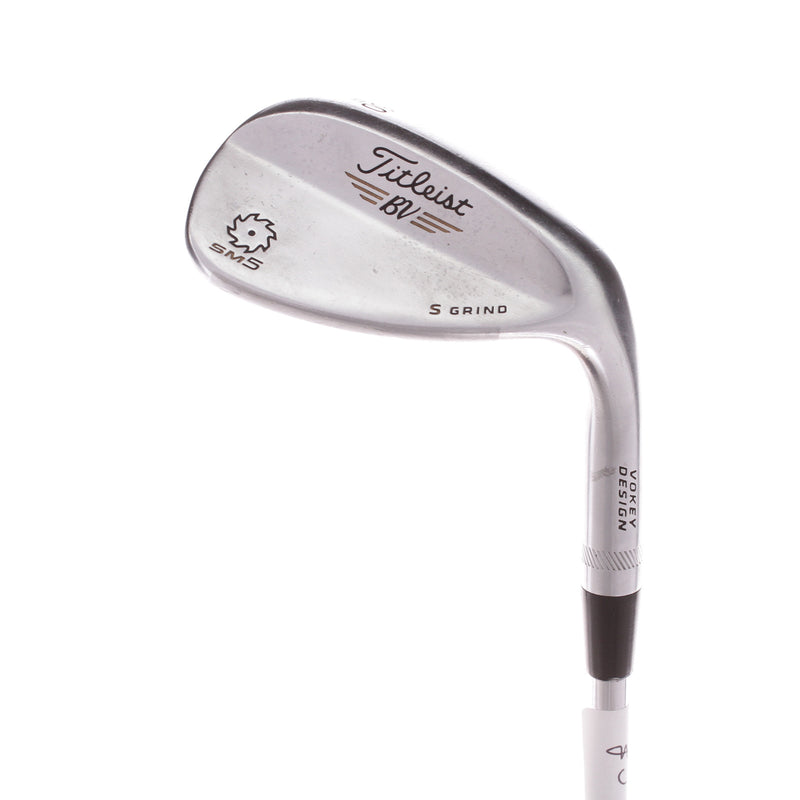 Titleist Vokey SM5 S Grind Steel Men's Right Hand Lob Wedge 60 Degree 7 Bounce Wedge - Vokey SM5