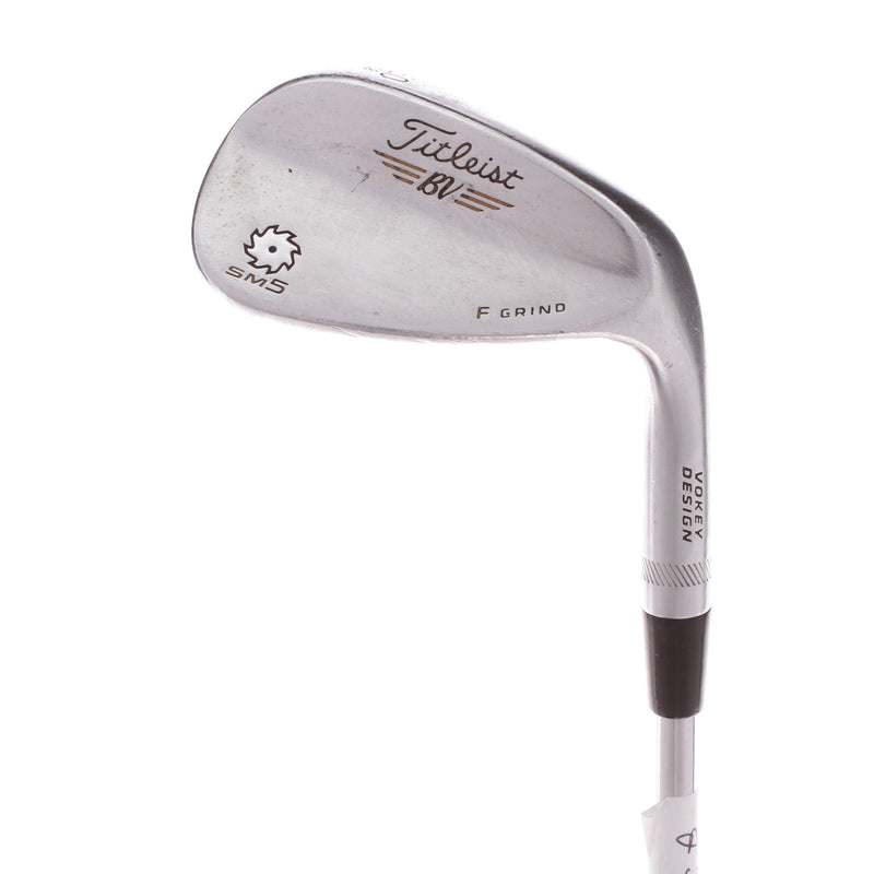 Titleist Vokey SM5 F Grind Steel Men's Right Hand Gap Wedge 50 Degree 8 Bounce Wedge - Vokey SM5