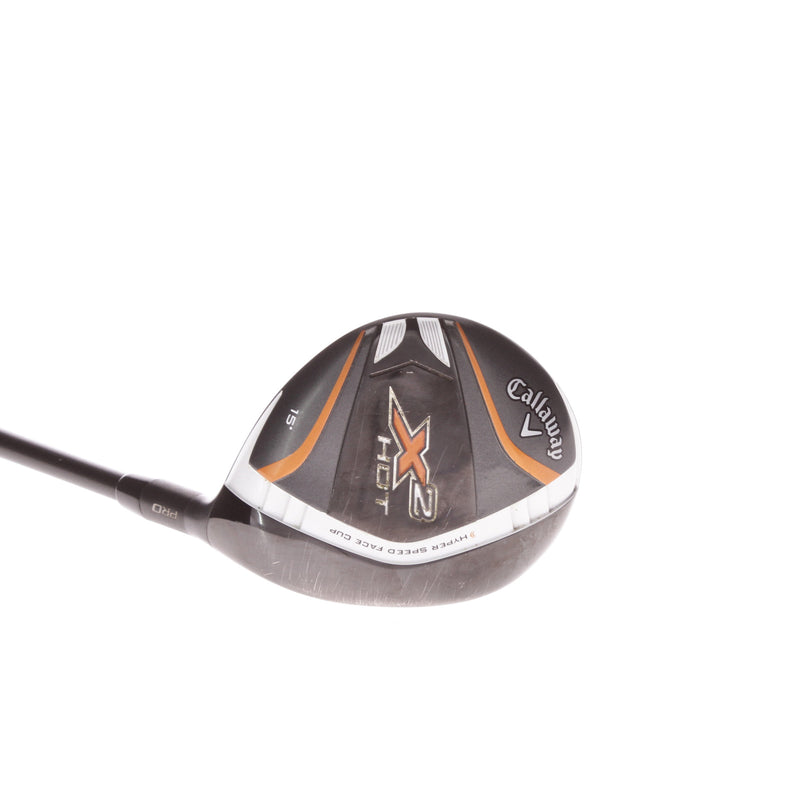 Callaway X2 Hot Graphite Mens Right Hand Fairway 3 Wood 15 Degree Stiff - Matrix 7M3