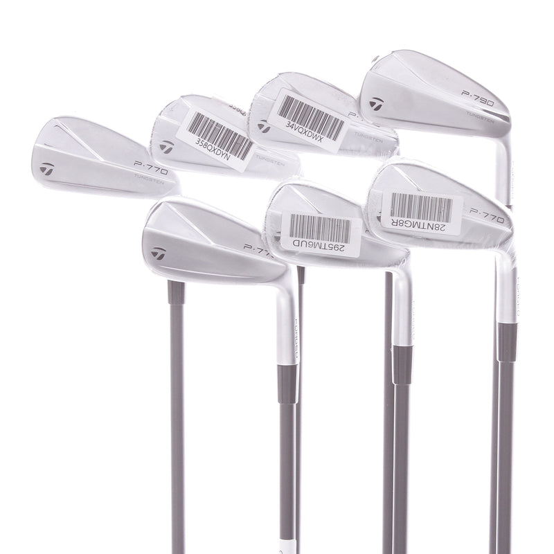 TaylorMade P770/P790 Combo Graphite Mens Right Hand Irons 4-PW Regular - KBS Max Graphite Iron 65