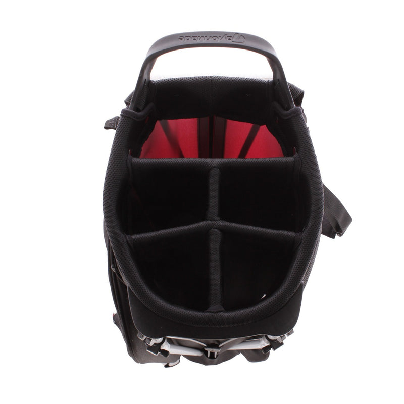 TaylorMade Flex Tech Second Hand Stand Bag - Black/White/Red