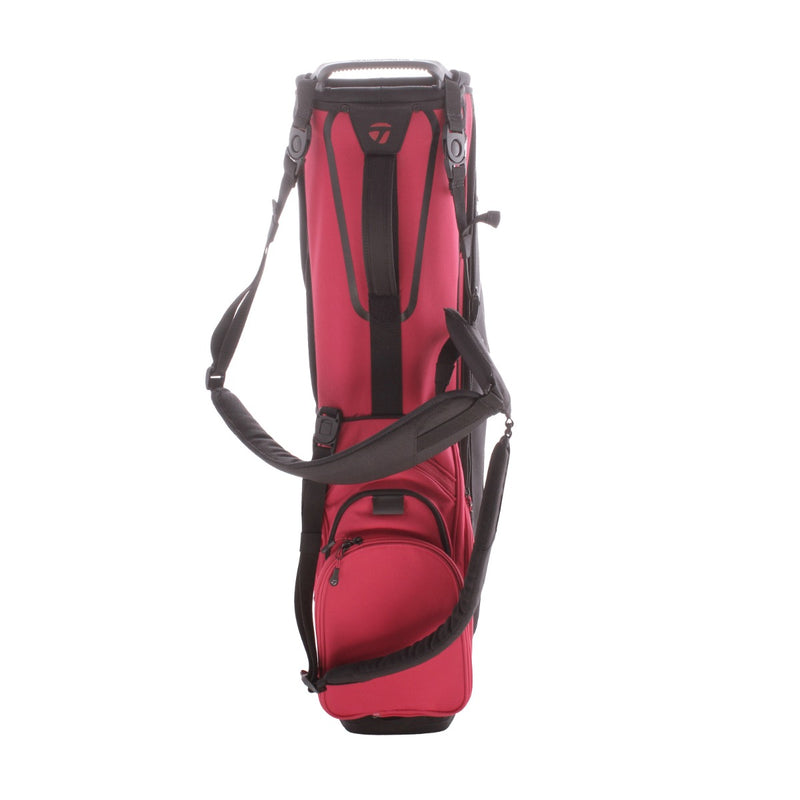 TaylorMade Flex Tech Second Hand Stand Bag - Black/White/Red