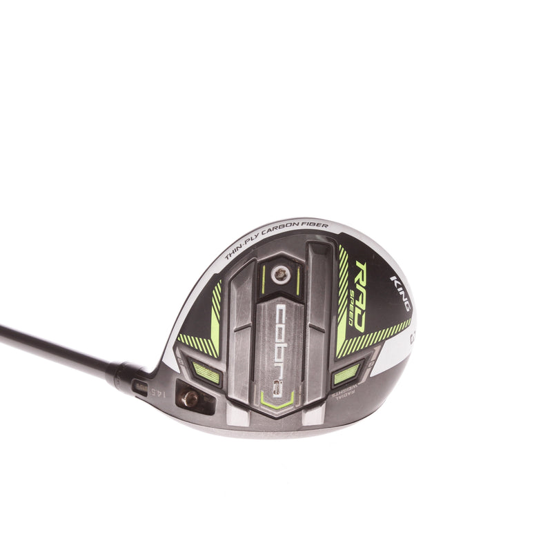 Cobra Rad Speed Graphite Men's Right Hand Fairway 3 Wood 14.5 Degree Regular - Evenflow Riptide 40g