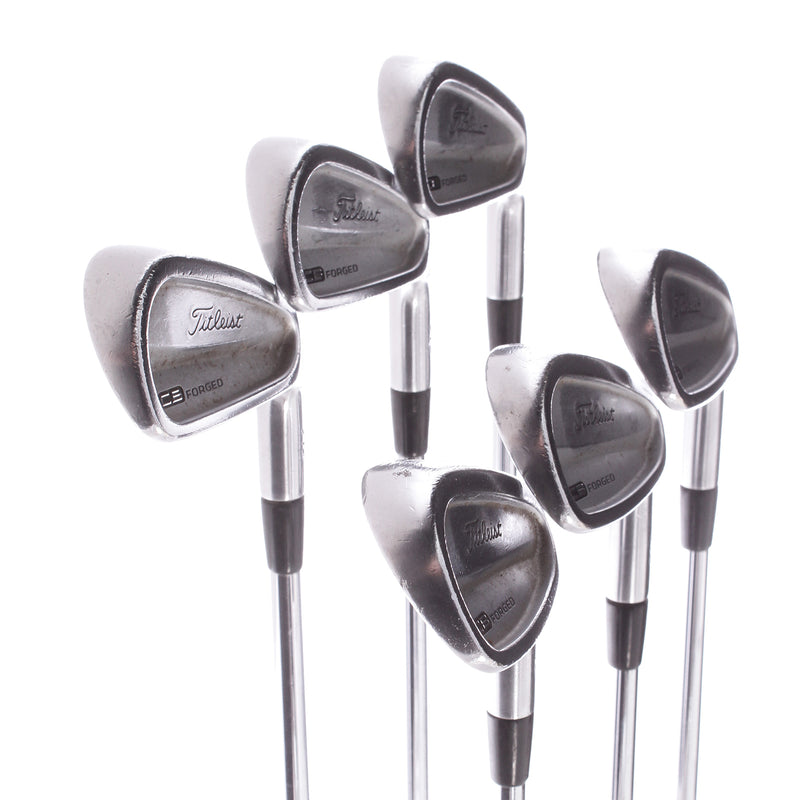 Titleist 712 CB Forged Steel Mens Right Hand Irons 5-PW Stiff - True Temper Dynamic Gold S300