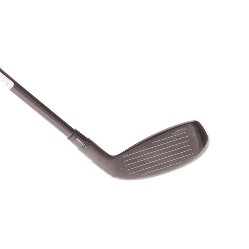 TaylorMade Stealth Plus Graphite Men's Left Hand Hybrid 19.5 Degree Stiff - Hzrdus Smoke 80g