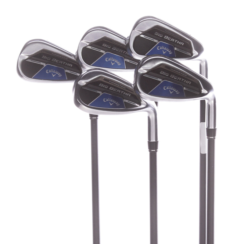 Callaway Big Bertha Reva Graphite Ladies Right Hand Irons 7-SW Ladies - UST Mamiya HeLIUM 50 L