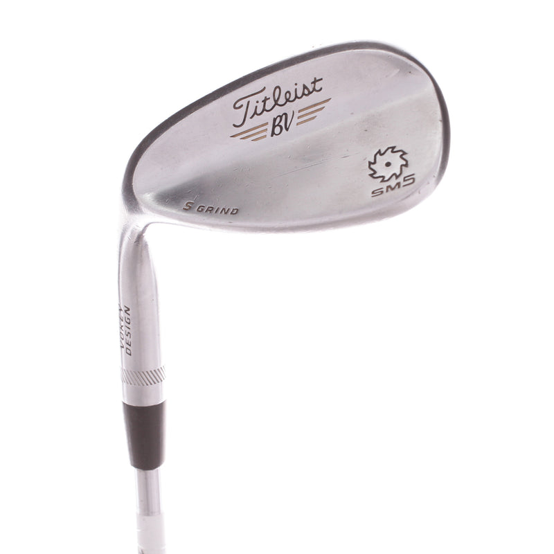 Titleist Vokey SM5 S Grind Steel Mens Left Hand Sand Wedge 56 Degree 10 Bounce Wedge - Vokey SM5