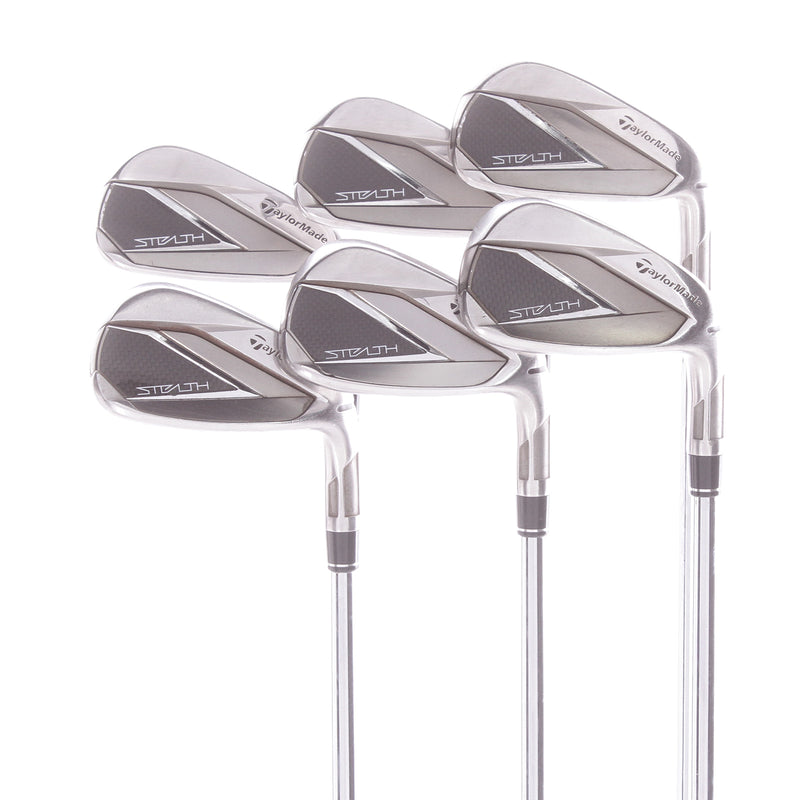 TaylorMade Stealth Steel Mens Right Hand Irons 5-PW Stiff - KBS Tour Lite