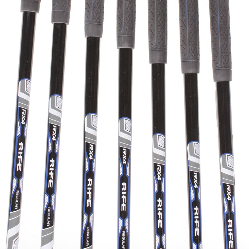 Rife RX4 Graphite Mens Right Hand Irons 4-PW Regular - Rife RX4 Regular