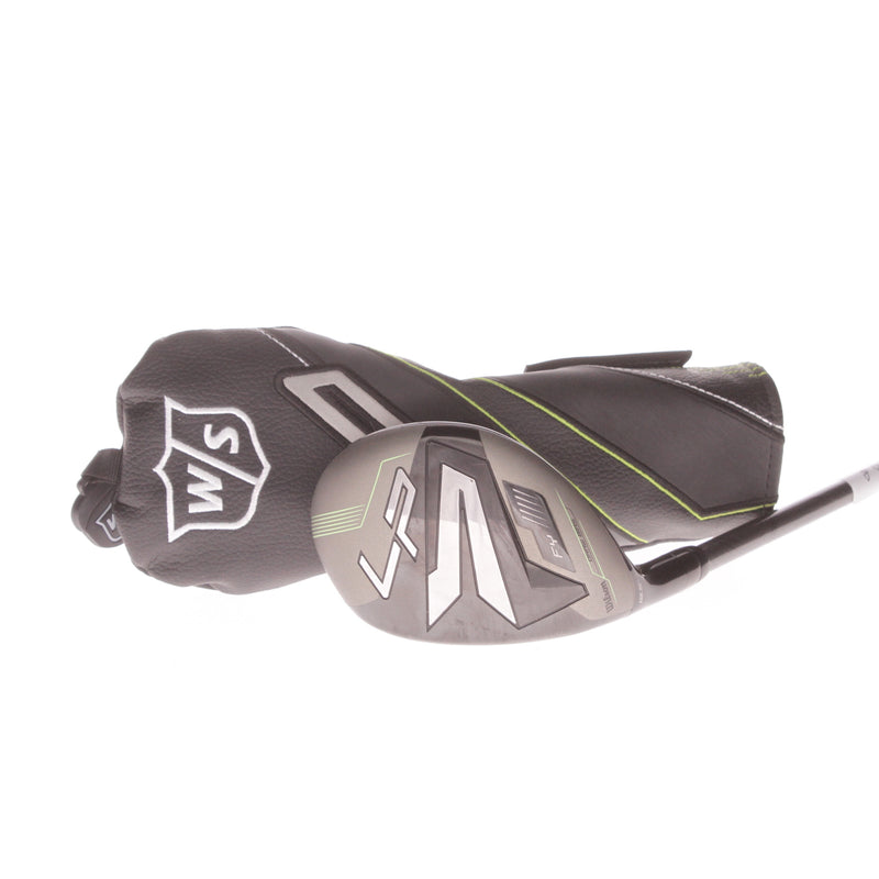 Wilson Staff Launch Pad FY Hybrid Draw Bias Graphite Men's Left Hand Hybrid 19.5 Degree Regular - Project X EvenFlow