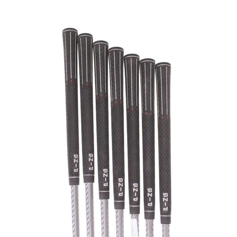 Ping I15 Graphite Men's Right Hand Irons 4-PW Black Dot Soft Regular - Ping TFC 149