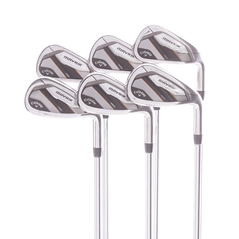 Callaway Mavrik Max Steel Men's Right Hand Irons 5-PW Regular - KBS Max 80