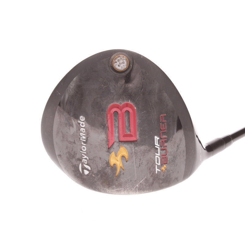 TaylorMade Tour Burner Graphite Men's Left Driver 9.5 Degree Stiff - TaylorMade Fujikura RE AX 60