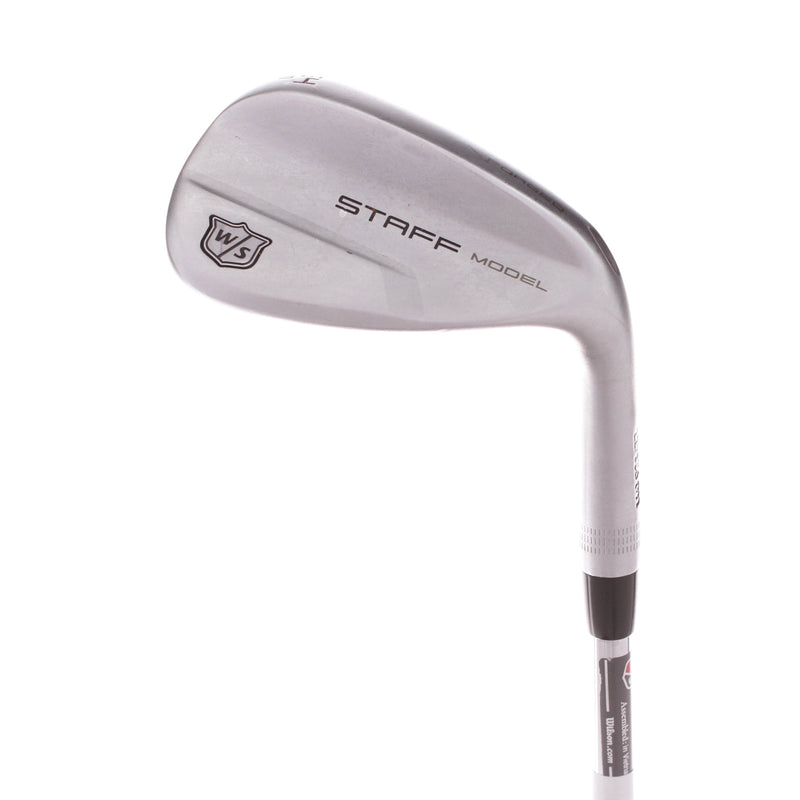 Wilson Staff Staff Model Steel Mens Right Hand Sand Wedge 54 Degree 11 Bounce Wedge - Dynamic Gold amt