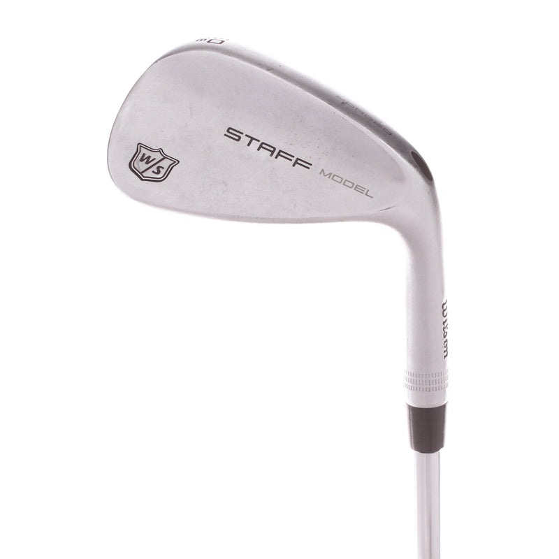 Wilson Staff Staff Model Steel Men's Right Hand Gap Wedge 50 Degree 8 Bounce Stiff - KBS Tour Lite