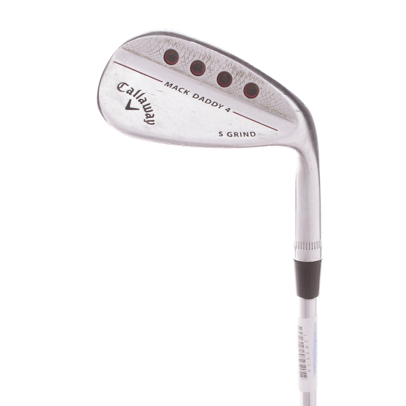 Callaway Mack Daddy 4 S-Grind Steel Men's Right Hand Sand Wedge 54 Degree 10 Bounce Stiff - Dynamic Gold Tour Issue