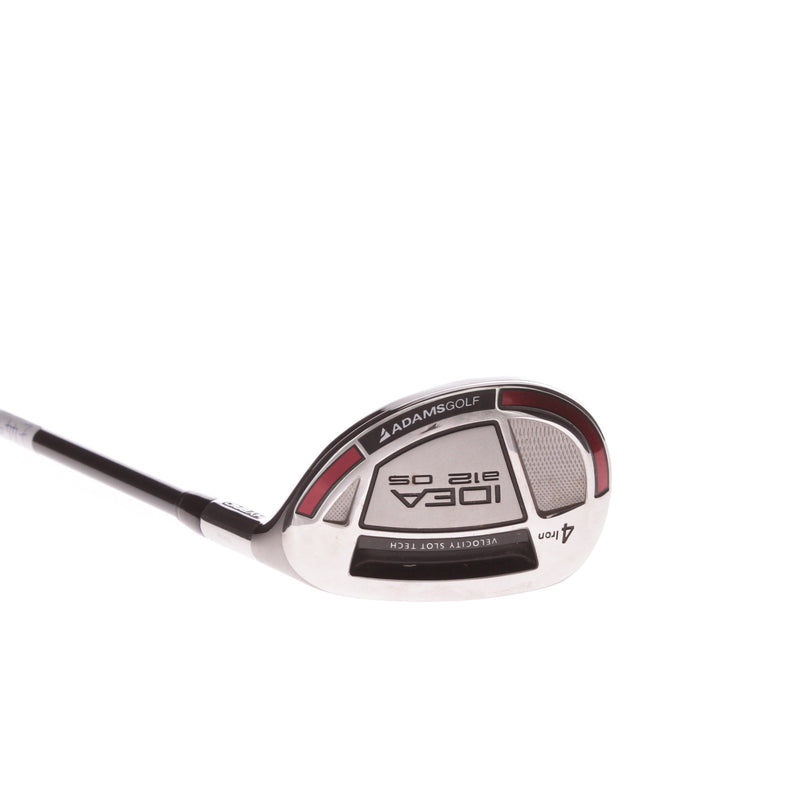 Adams Golf idea a12 os Graphite Men's Right Hand 4 Hybrid Iron 22 Degree Regular - Prolaunch Blue