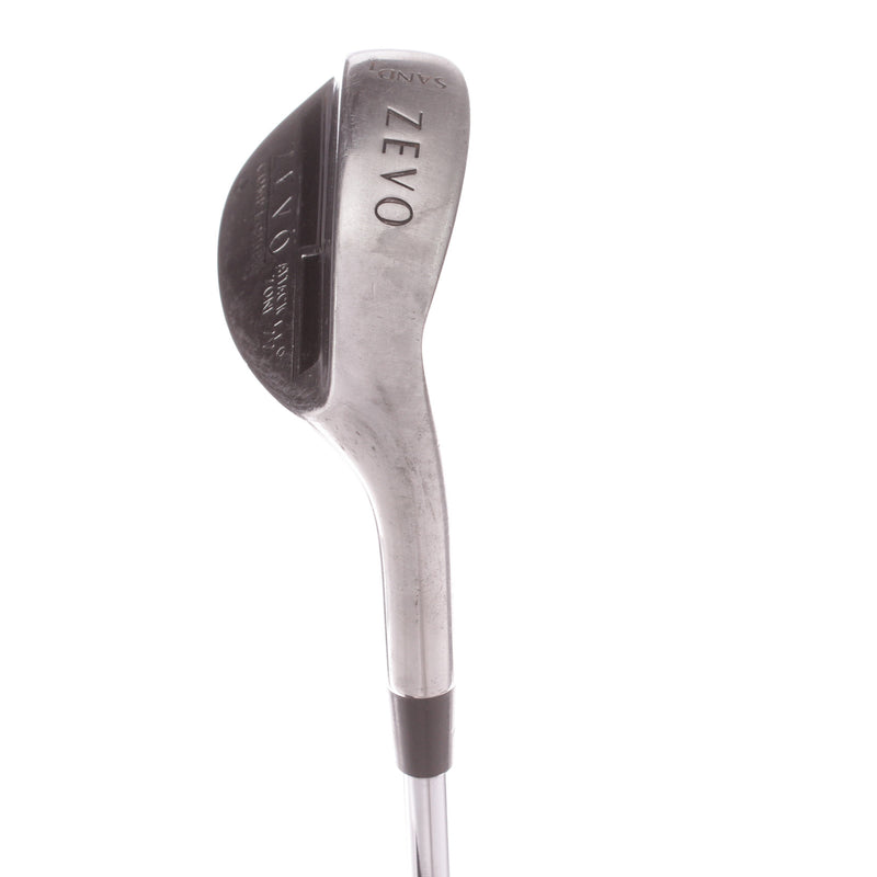 Zevo Golf Company Attack Zone Steel Mens Right Hand Sand Wedge 55 Degree Regular - True Temper