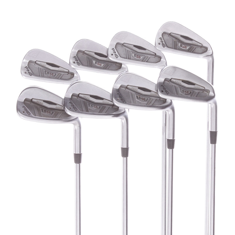 Ping S56 Steel Men's Right Hand Iron 3-PW Black Dot Stiff - True Temper Dynamic Gold S300