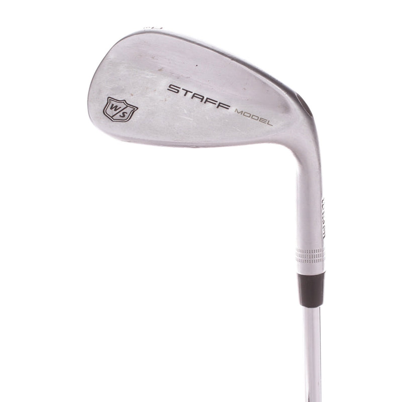 Wilson Staff Staff Model Steel Mens Right Hand Gap Wedge 50 Degree 8 Bounce Wedge - KBS $-Taper 130