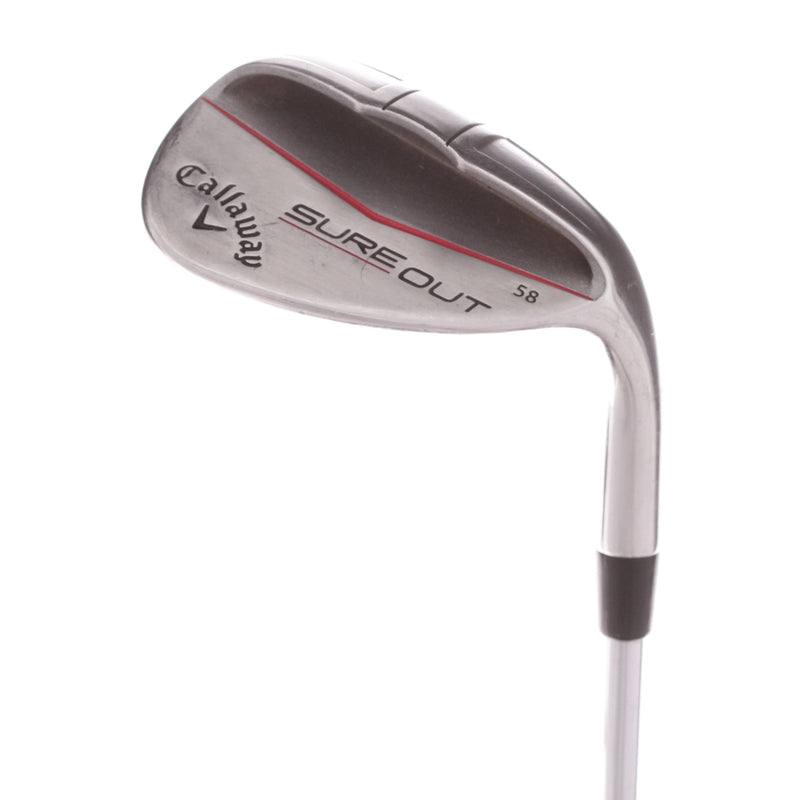 Callaway Sure Out Steel Men's Right Hand Lob Wedge 58 Degree Wedge - KBS 90