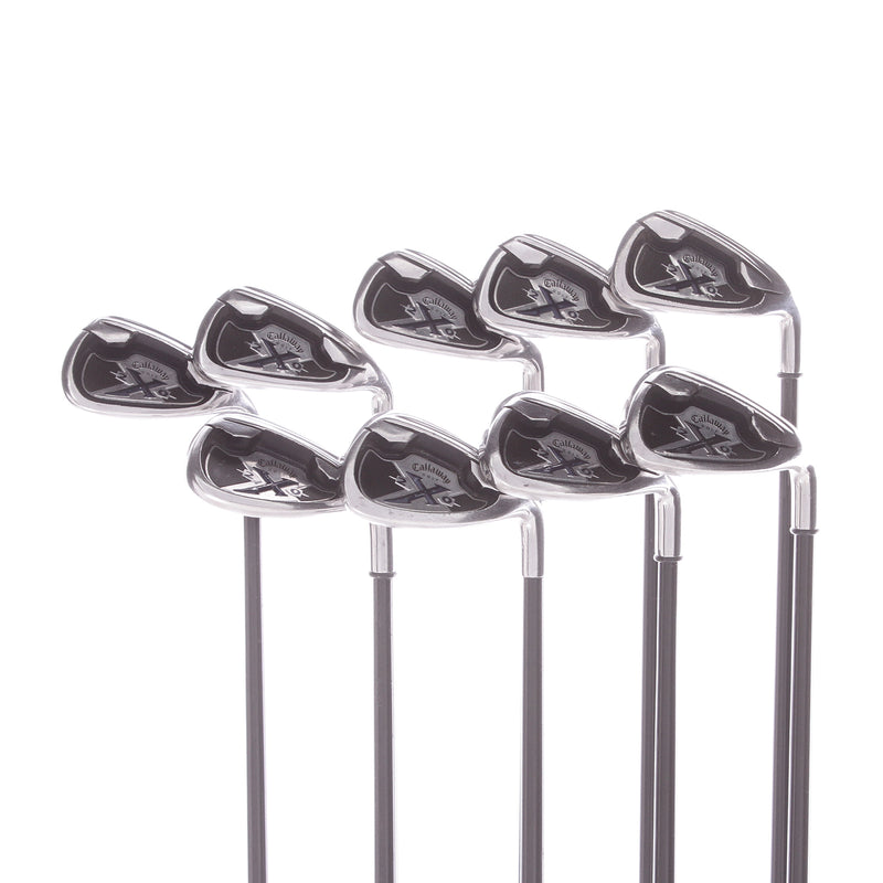 Callaway X-20 Graphite Men's Right Hand Irons 3-SW Stiff - Callaway