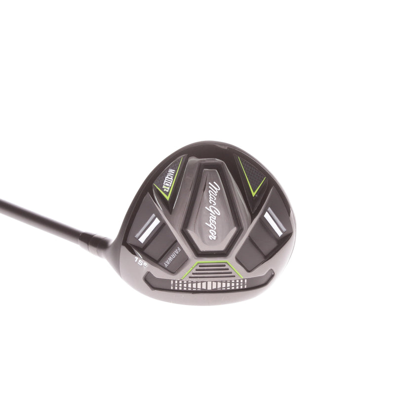 MacGregor MACTEC X2 Graphite Mens Right Hand Fairway 3 Wood 15 Degree Regular - MacGregor MacTec X2